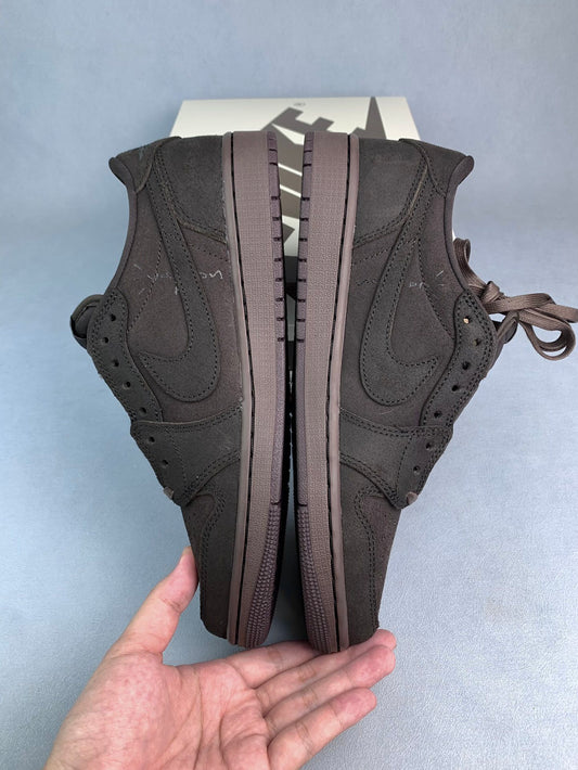 Nike Air Jordan 1 Low X Travis Scott Velvet Brown