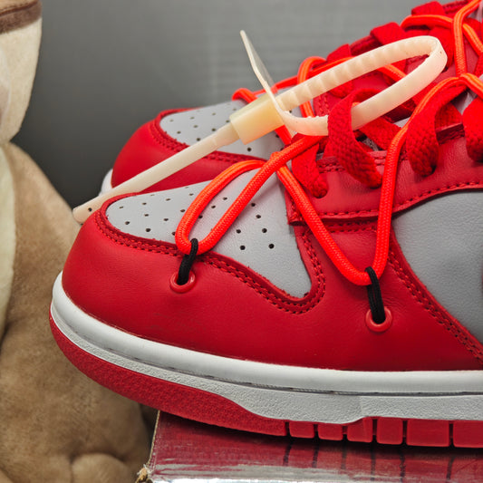 Nike Dunk Low x Off-White University Red