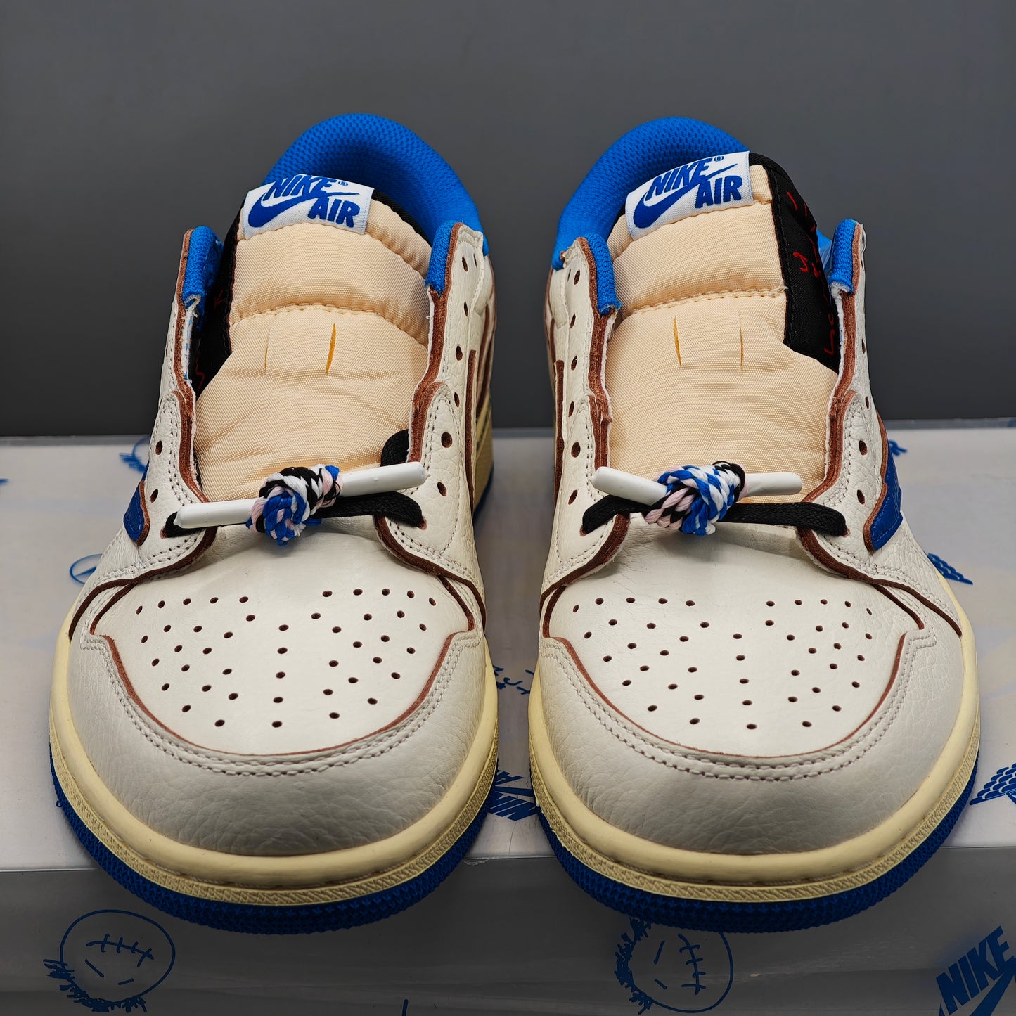 Air Jordan 1 Retro Low OG SP Travis Scott x Fragment Military Blue (2025)