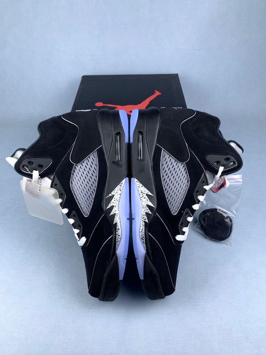 Nike Air Jordan 5 Black Metallic