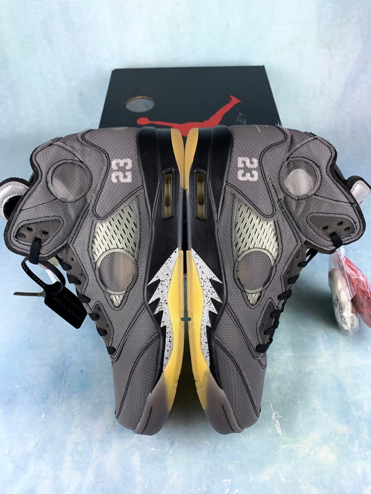 Nike Air Jordan 5 Retro x Off-White Black