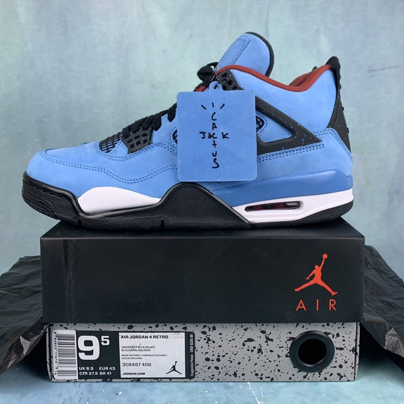 Nike Air Jordan 4 Retro x Travis Scott Cactus Jack