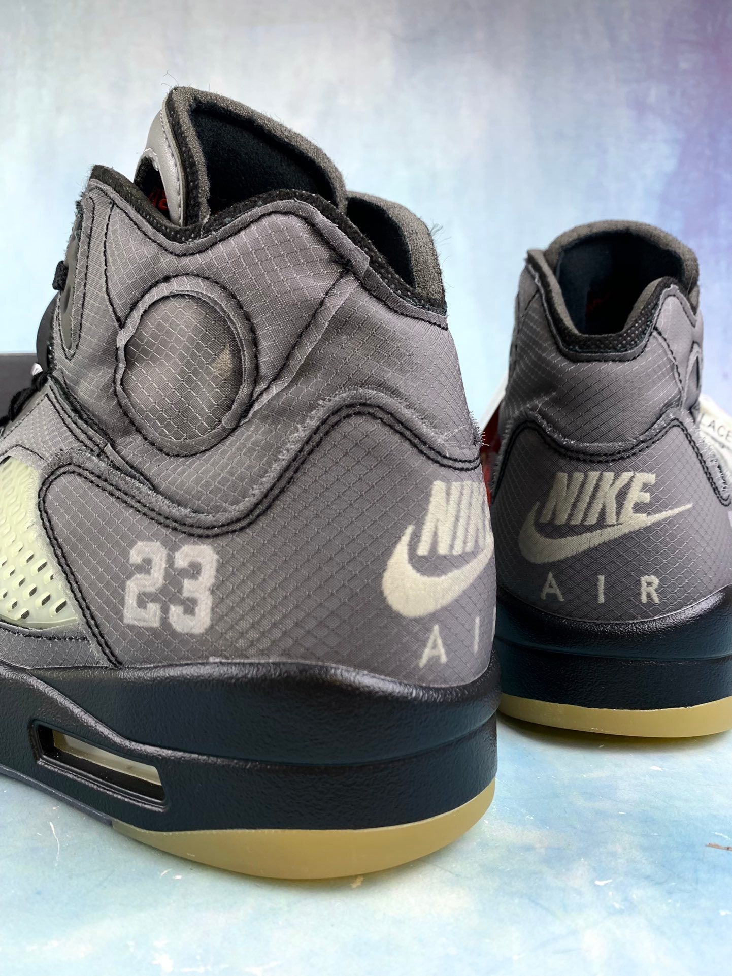 Nike Air Jordan 5 Retro x Off-White Black