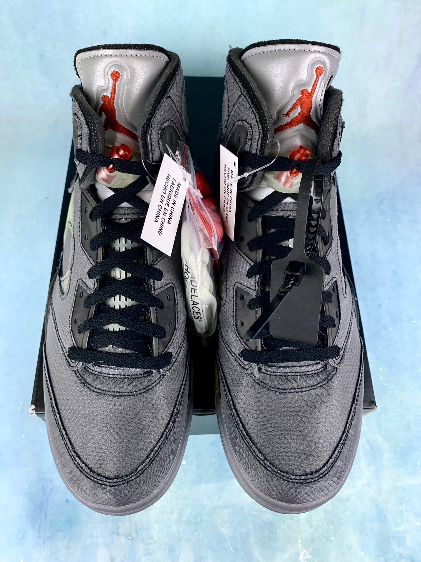 Nike Air Jordan 5 Retro x Off-White Black