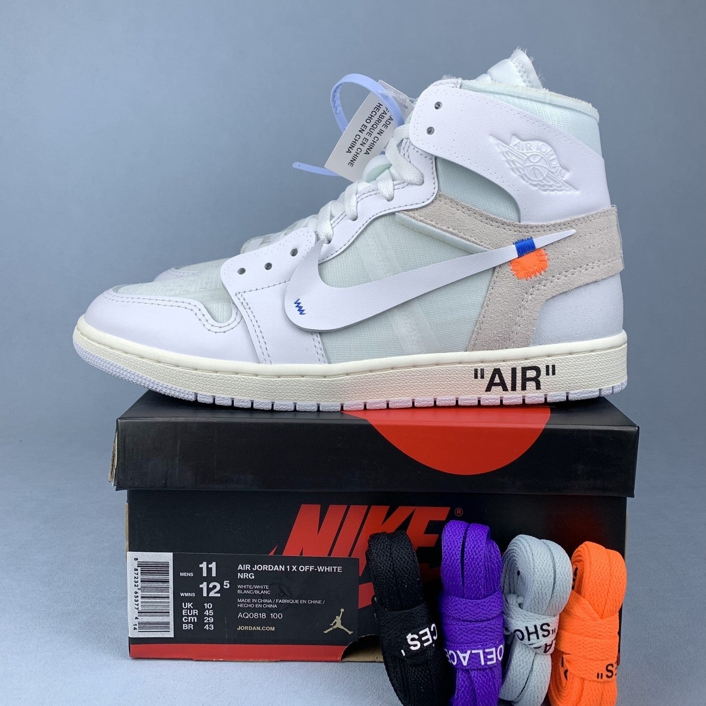 Nike Air Jordan 1 High x Off-White White / NRG