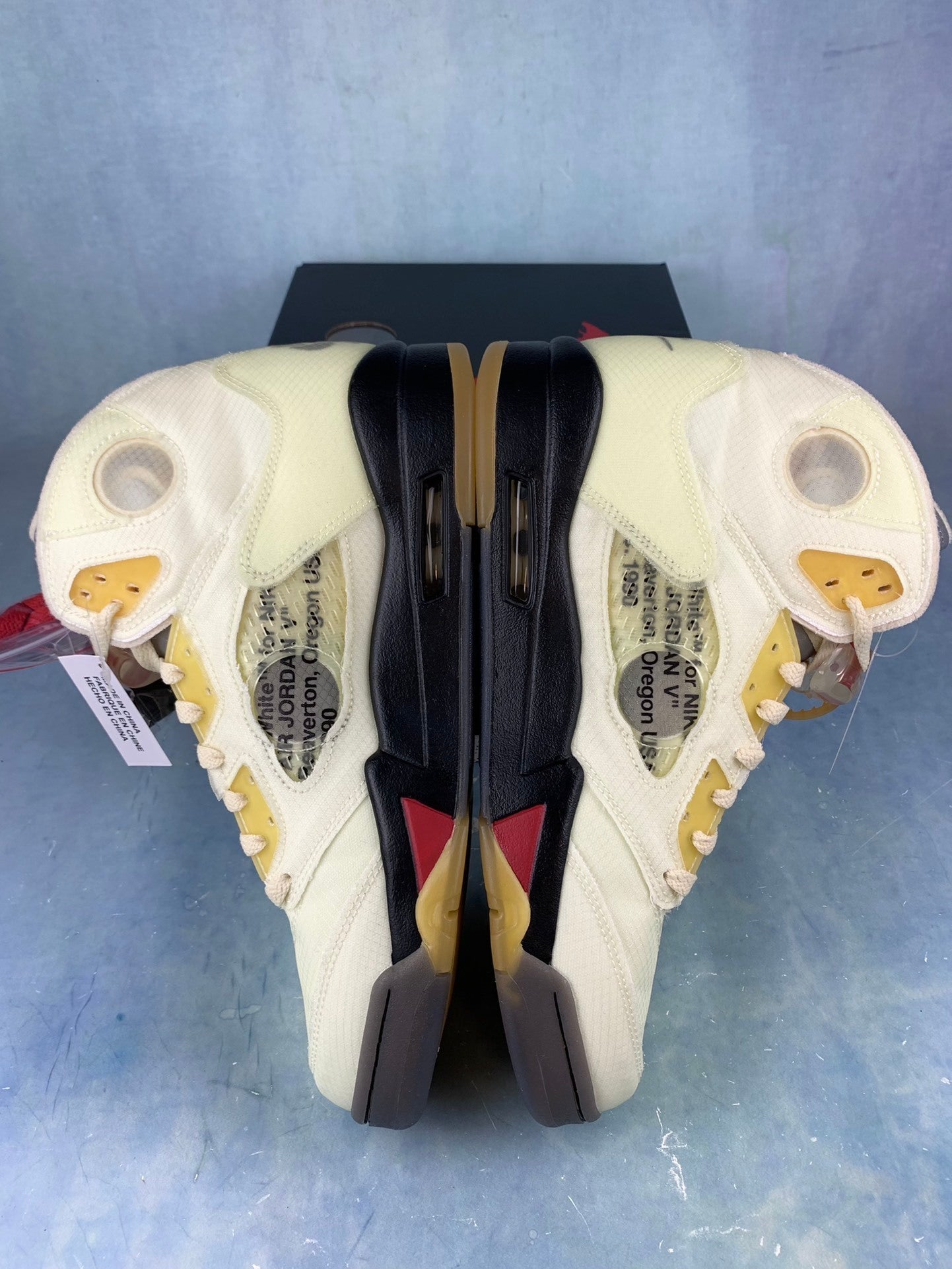 Nike Air Jordan 5 Retro x Off-White Sail