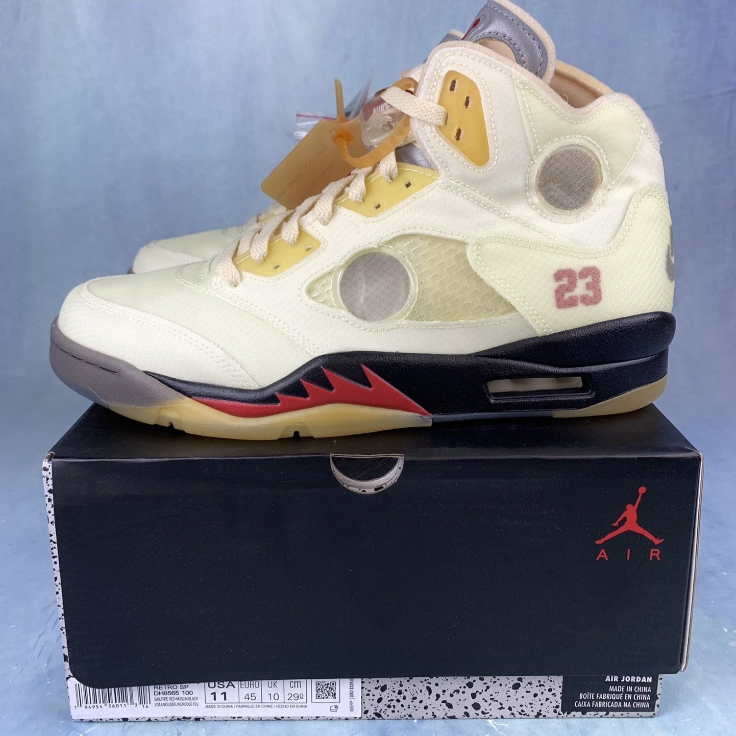 Nike Air Jordan 5 Retro x Off-White Sail