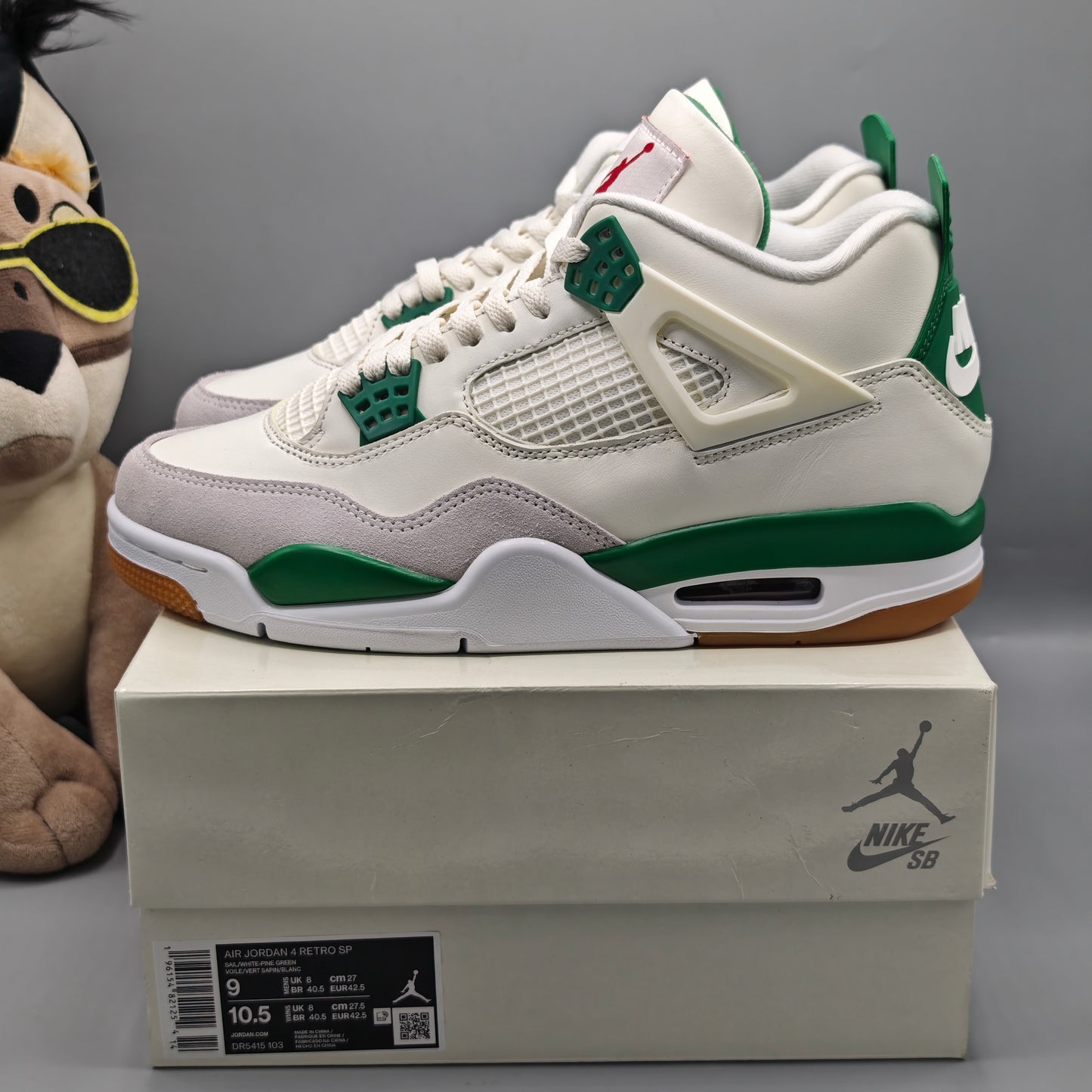 Nike SB x Air Jordan 4 Sb Retro Pine Green
