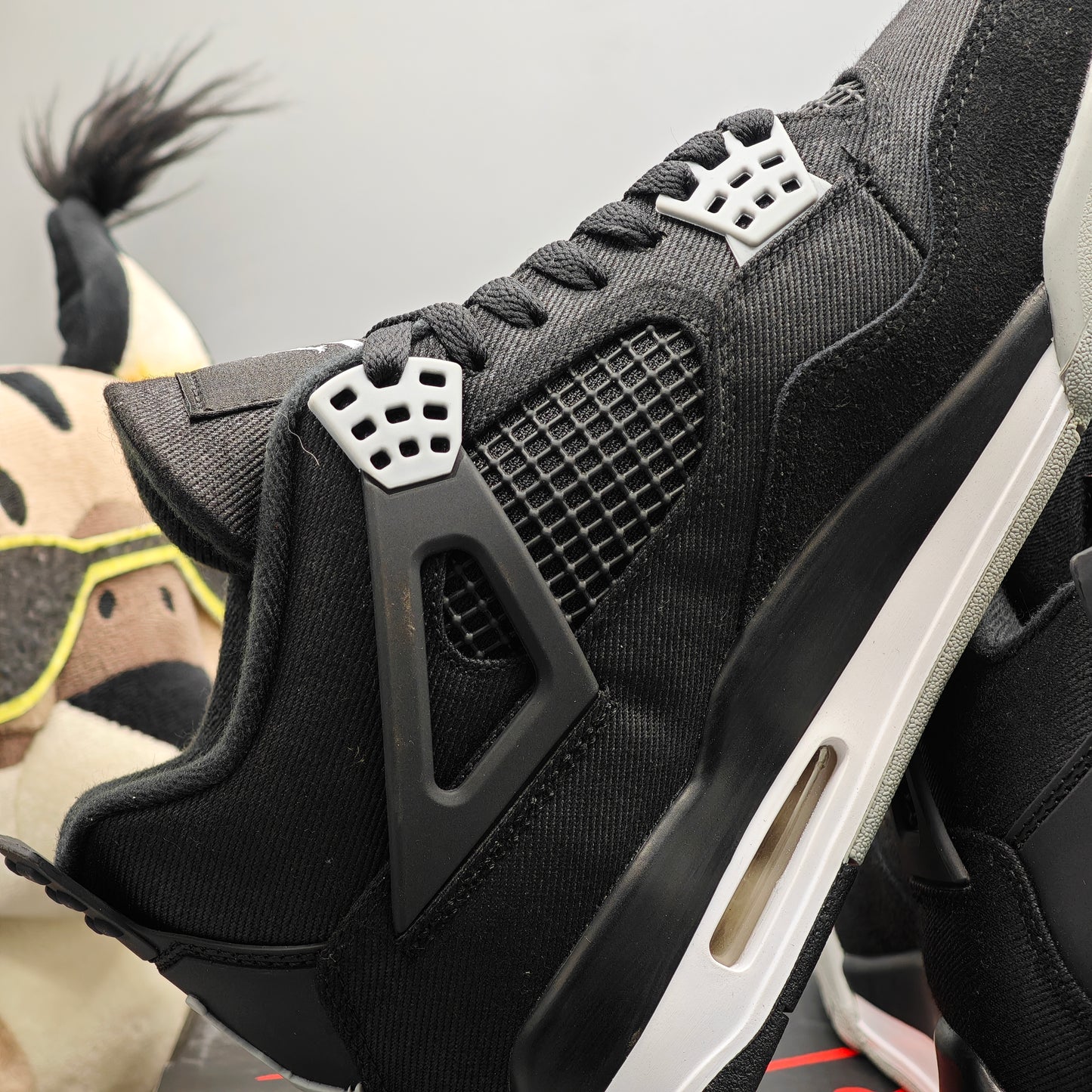 Nike Air Jordan 4 Retro SE Black Canvas