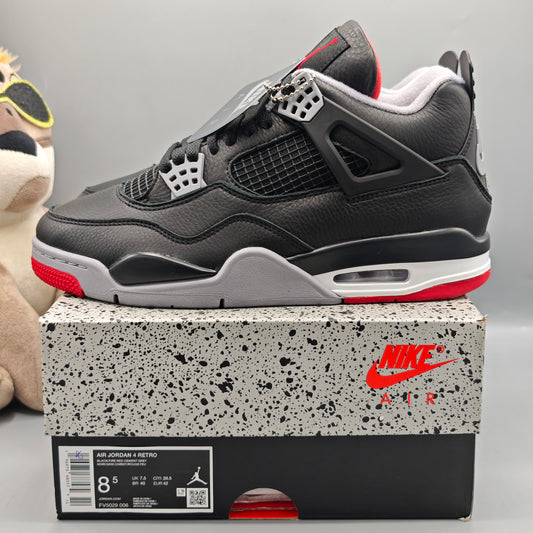 Nike Air Jordan 4 Retro Bred Reimagined