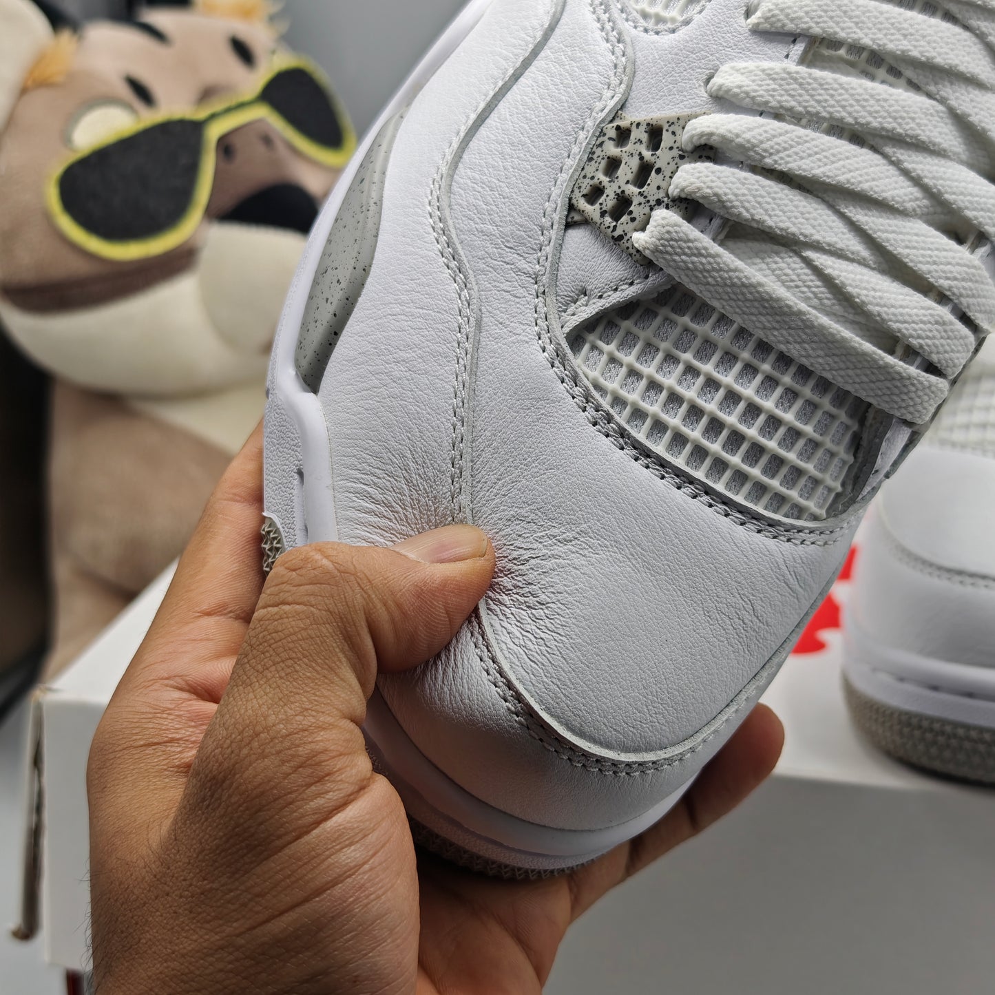 Nike Air Jordan 4 Retro White Oreo