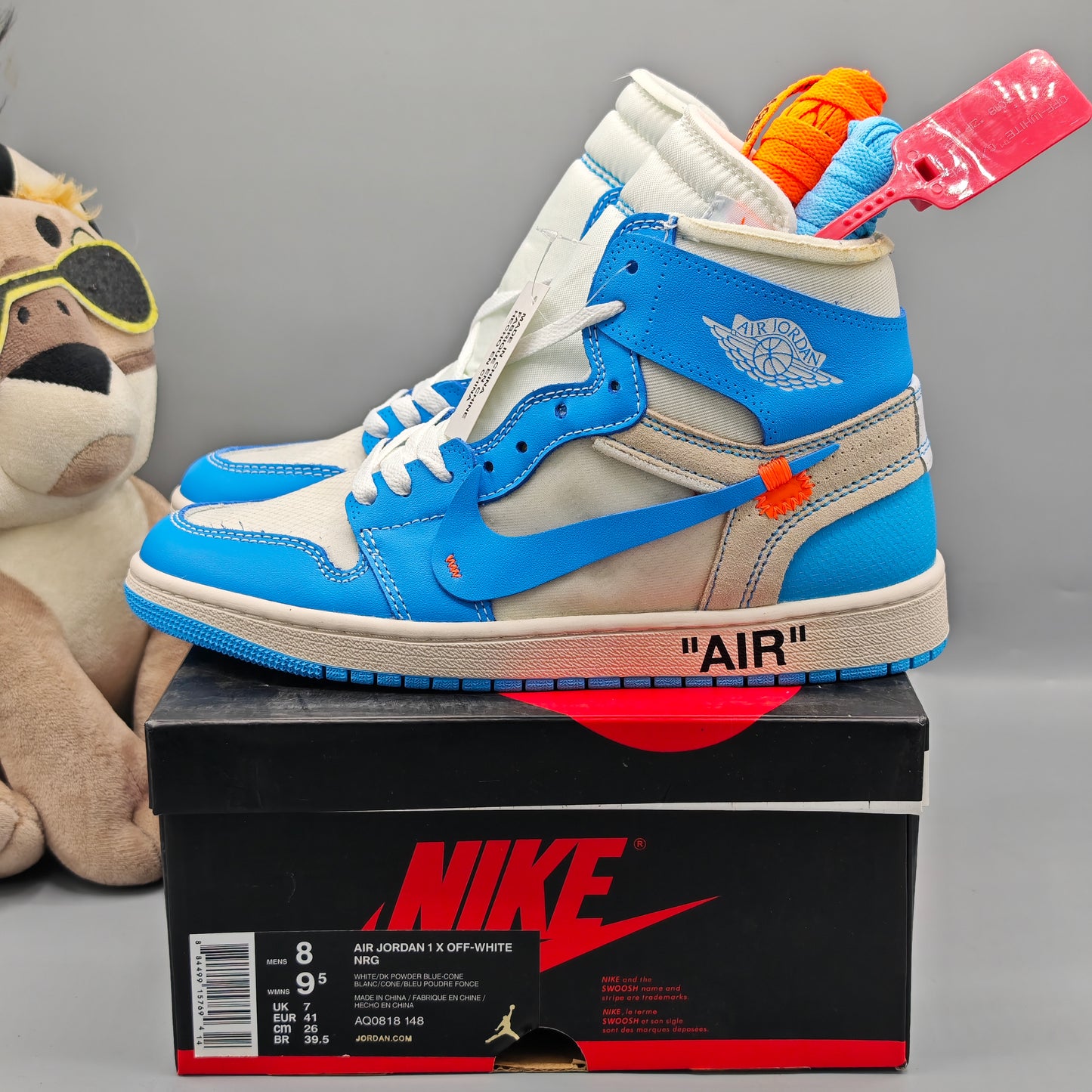 Nike Air Jordan 1 Retro High x Off-White UNC