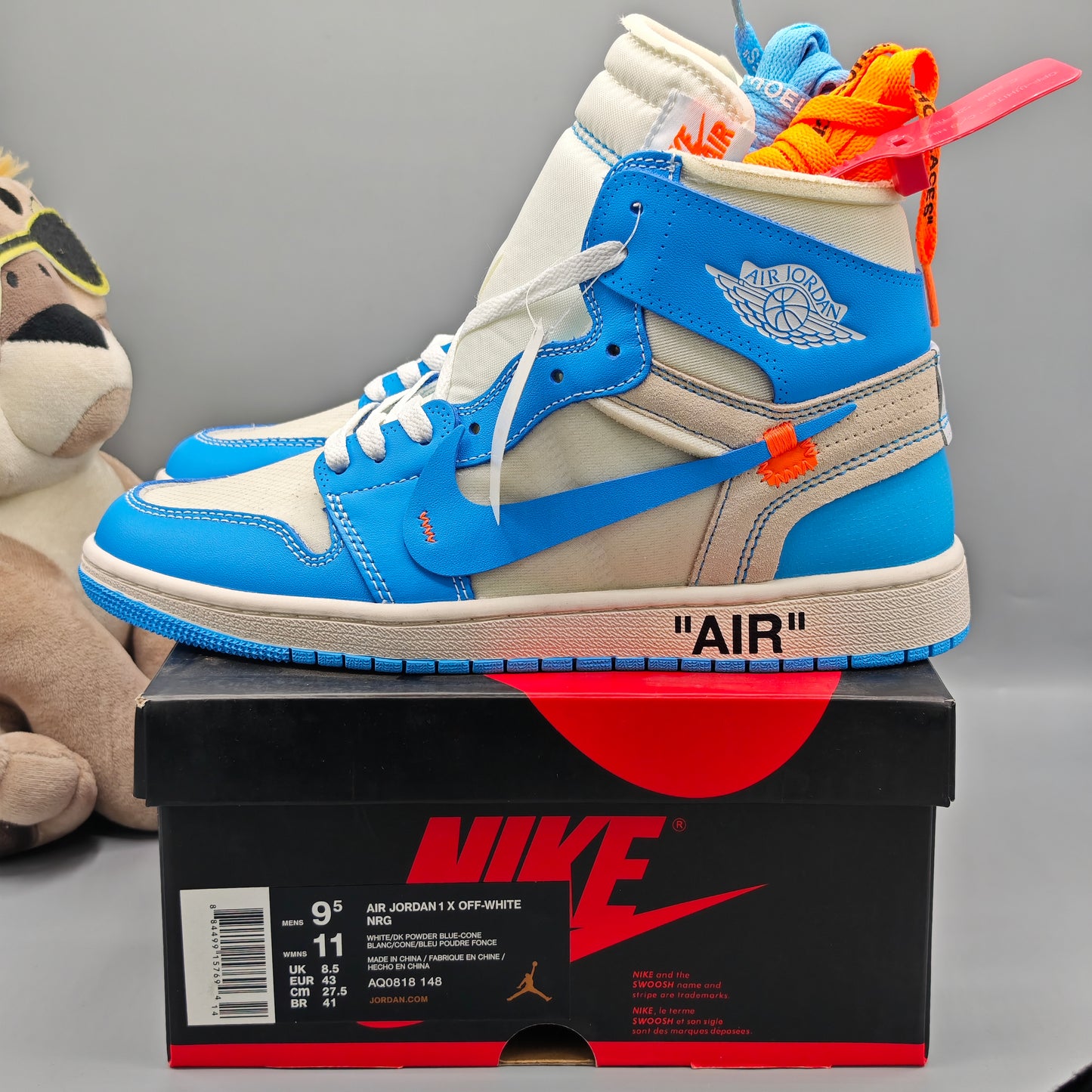 Nike Air Jordan 1 Retro High x Off-White UNC