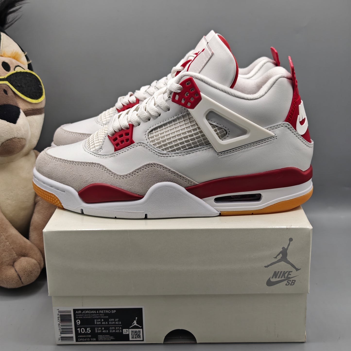 Nike Air Jordan 4 Sb Retro Varsity Red
