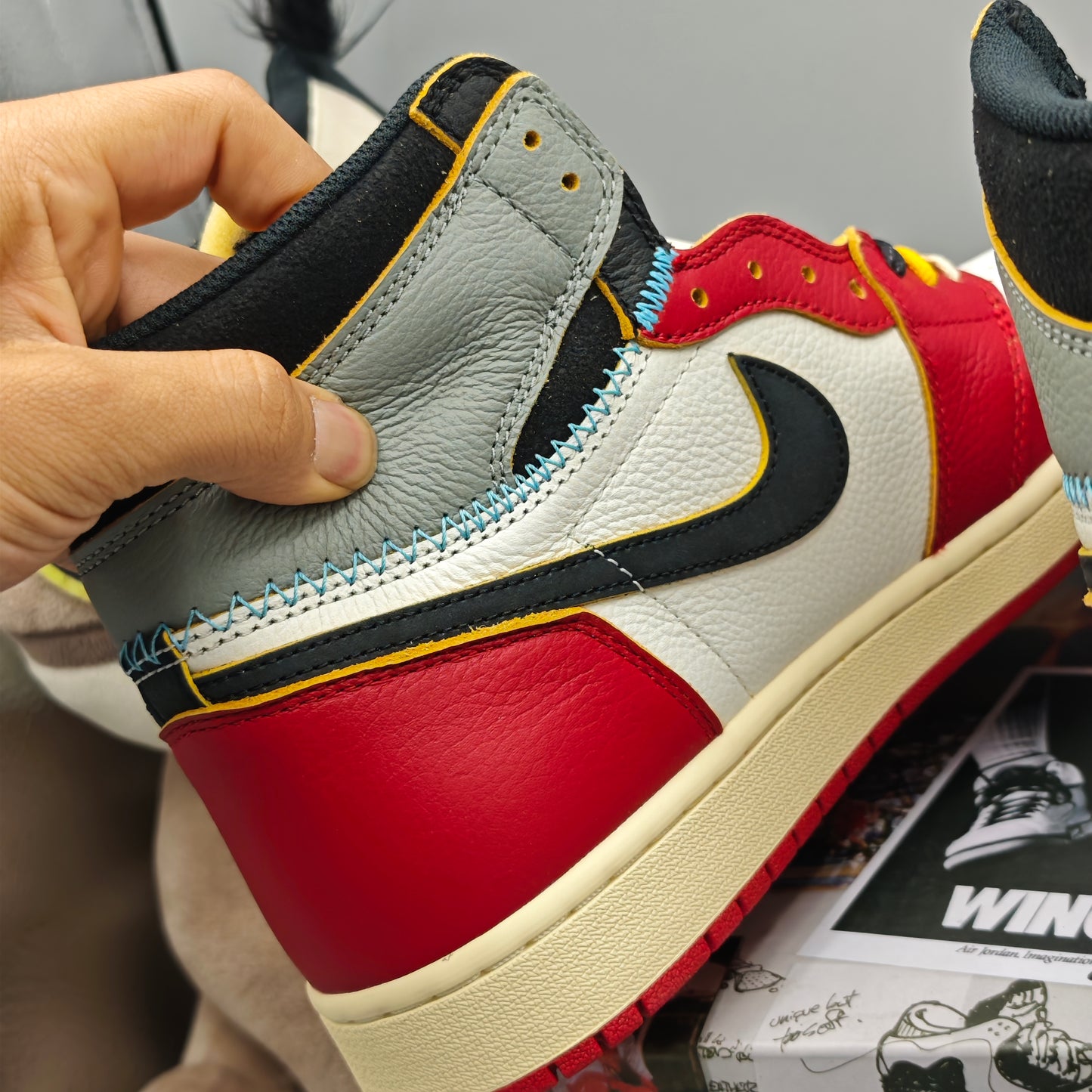 Nike Air Jordan 1 Retro High Og Sp Union La Chicago Shadow