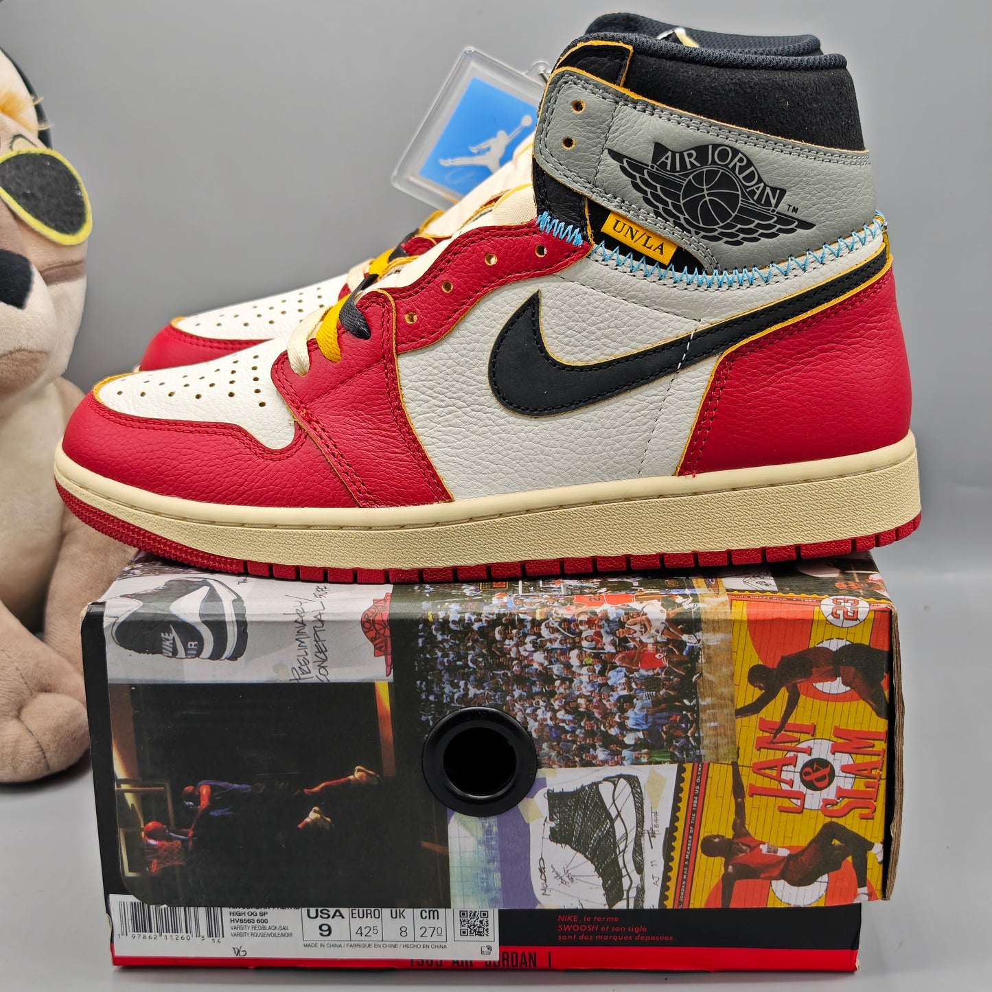 Nike Air Jordan 1 Retro High Og Sp Union La Chicago Shadow