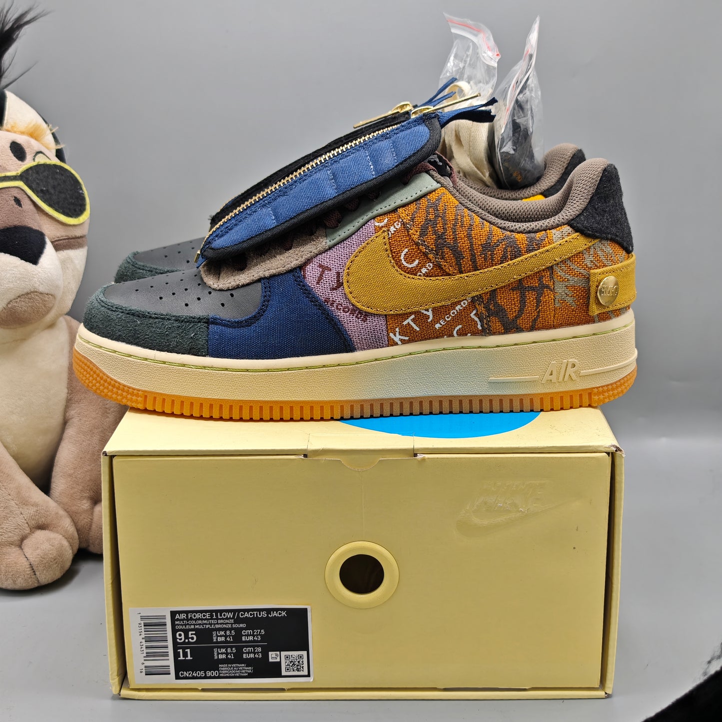 Nike Air Force 1 Low x Travis Scott Cactus Jack