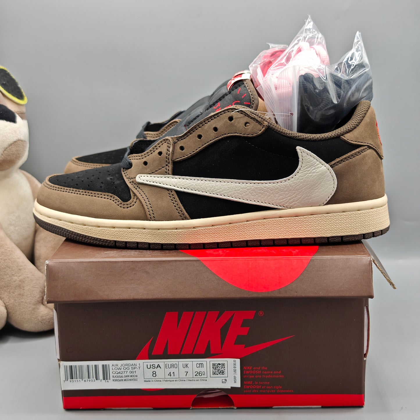 Air Jordan 1 Retro Low OG SP Travis Scott Dark Mocha