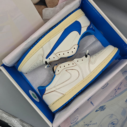 Air Jordan 1 Retro Low OG SP Travis Scott x Fragment Military Blue (2025)