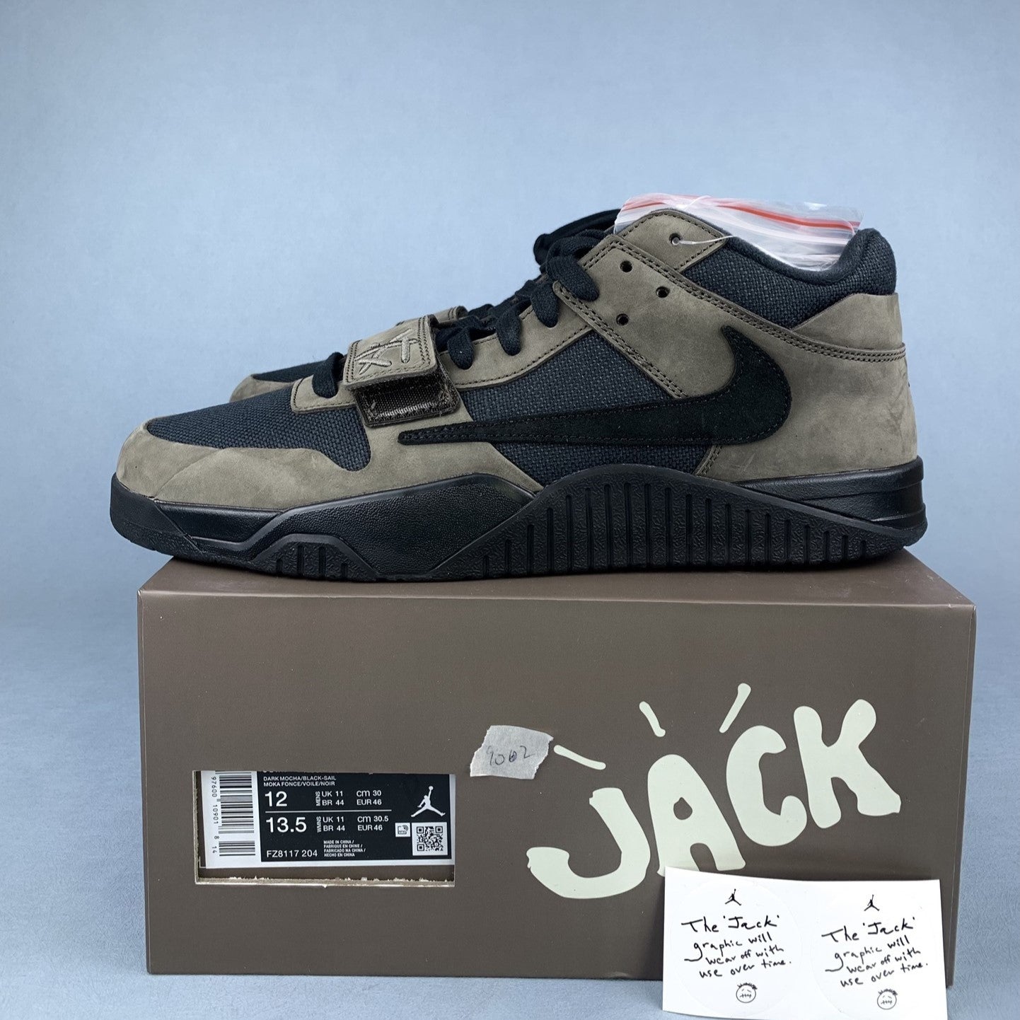 Nike Jordan Jumpman Jack TR x Travis Scott Dark Mocha