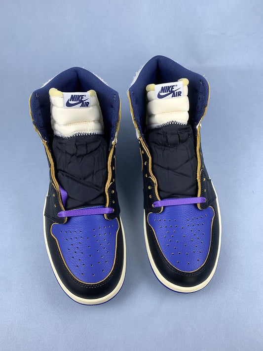 Nike Air Jordan 1 Retro High OG SP x Fragment x Union LA Black / Sport Royal