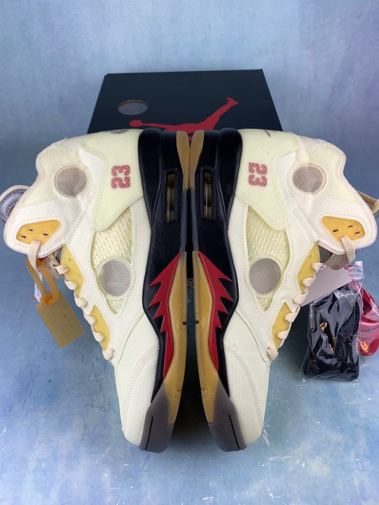 Nike Air Jordan 5 Retro x Off-White Sail