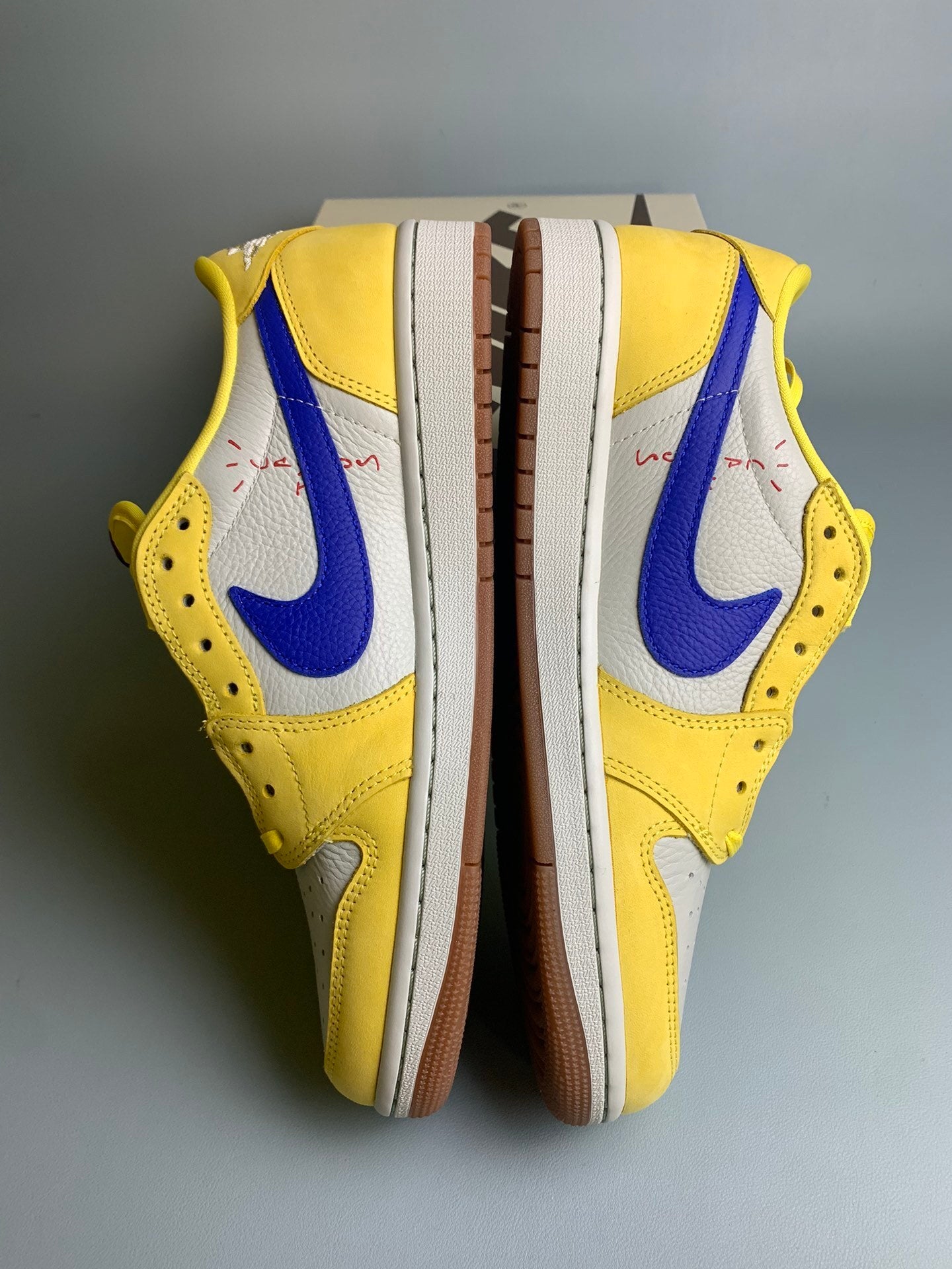 Nike Air Jordan 1 Low X Travis Scott Canary
