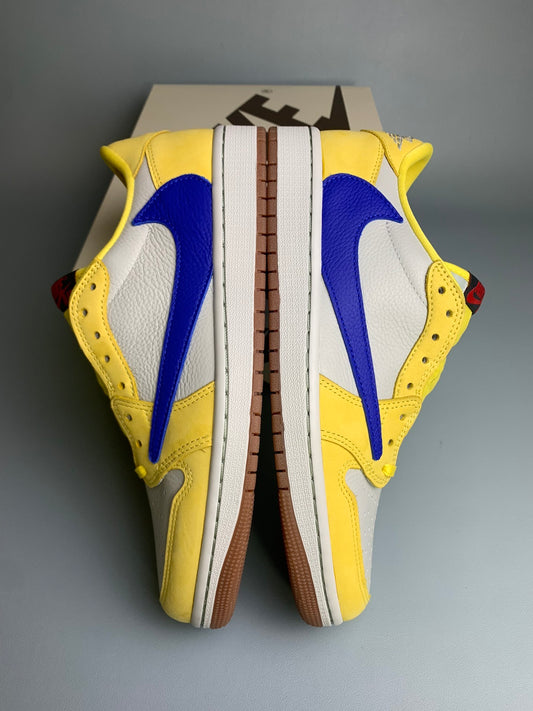 Nike Air Jordan 1 Low X Travis Scott Canary