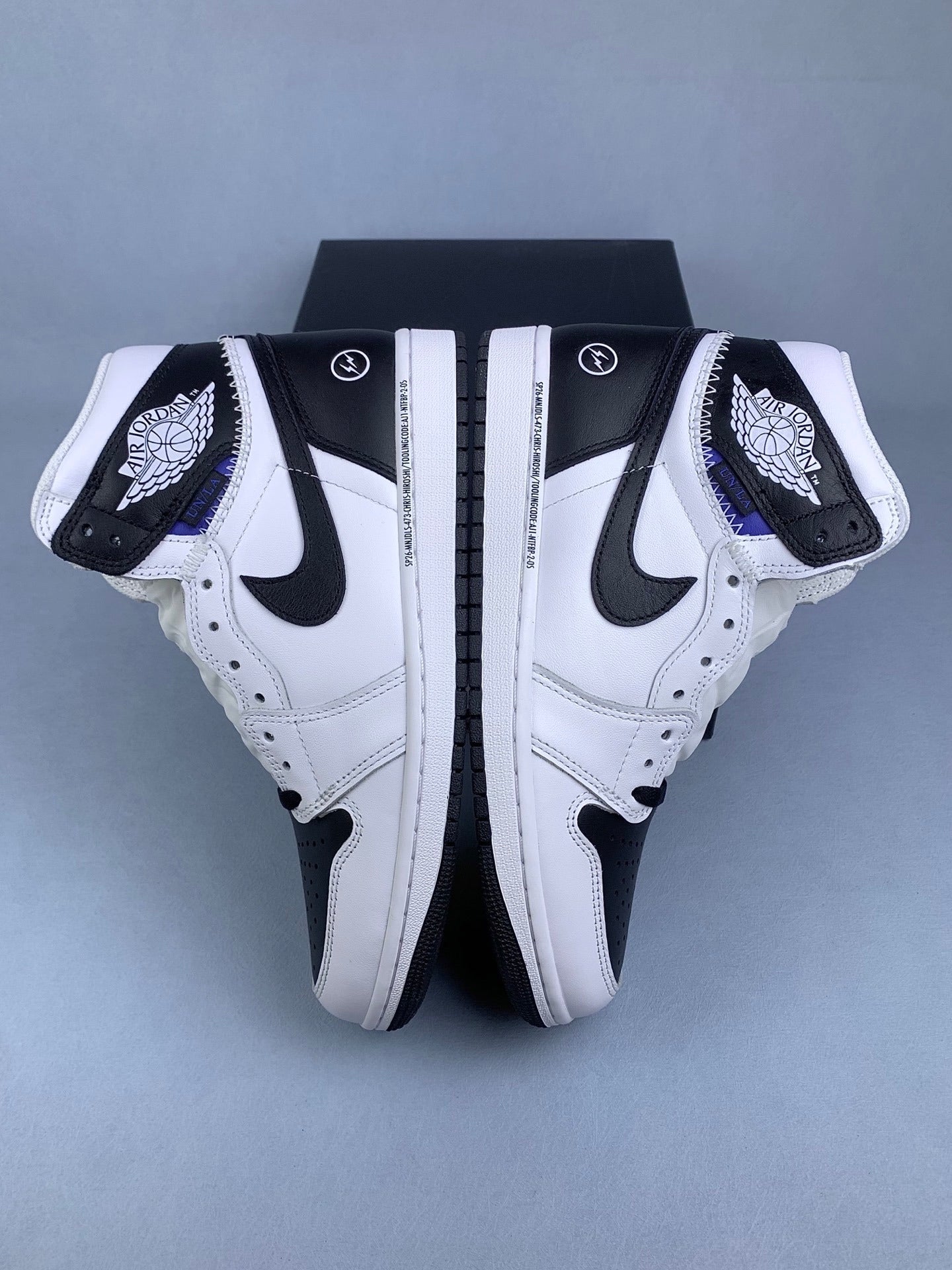 Nike Air Jordan 1 Retro High OG SP x Fragment x Union LA White / Black