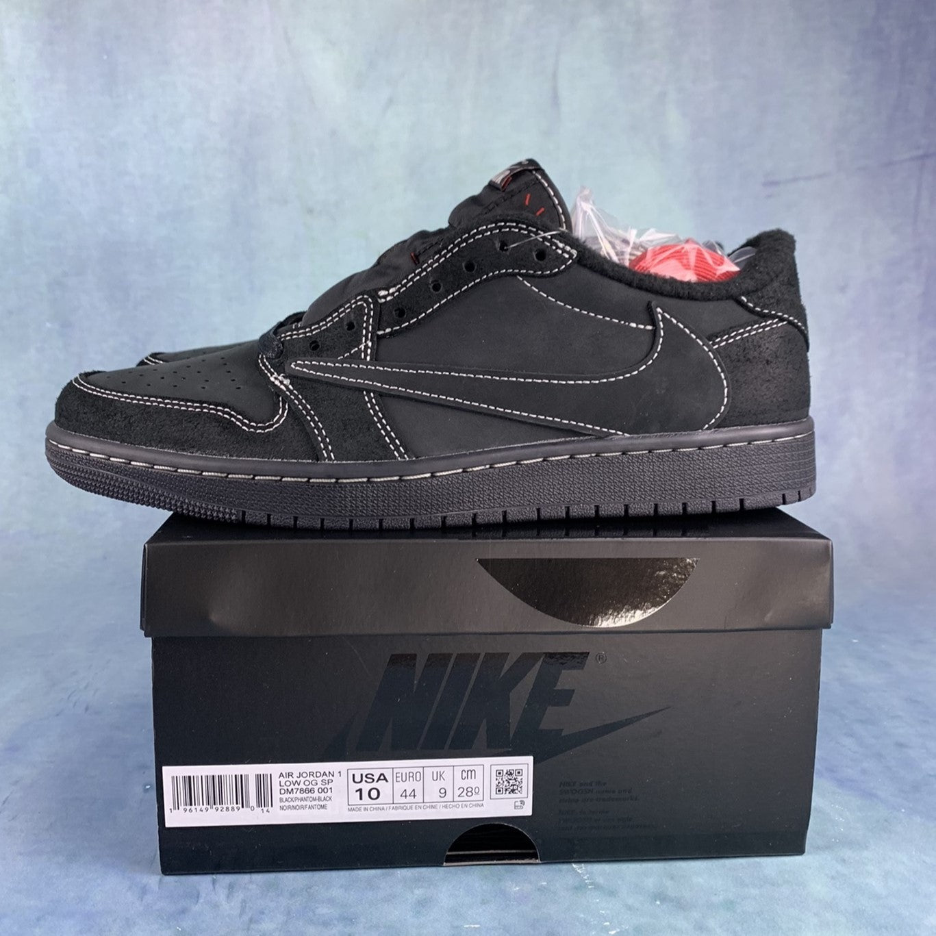 Nike Air Jordan 1 Low x Travis Scott  Black Phantom