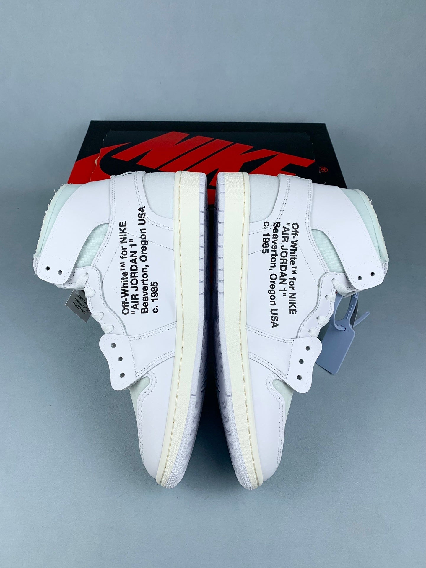 Nike Air Jordan 1 High x Off-White White / NRG