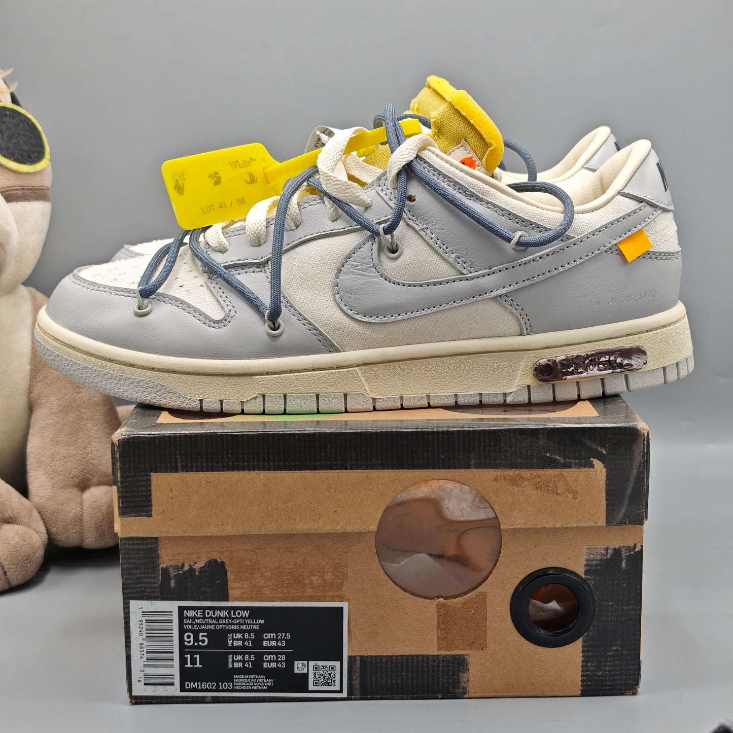 Nike Dunk Low x Off-White Lot 41